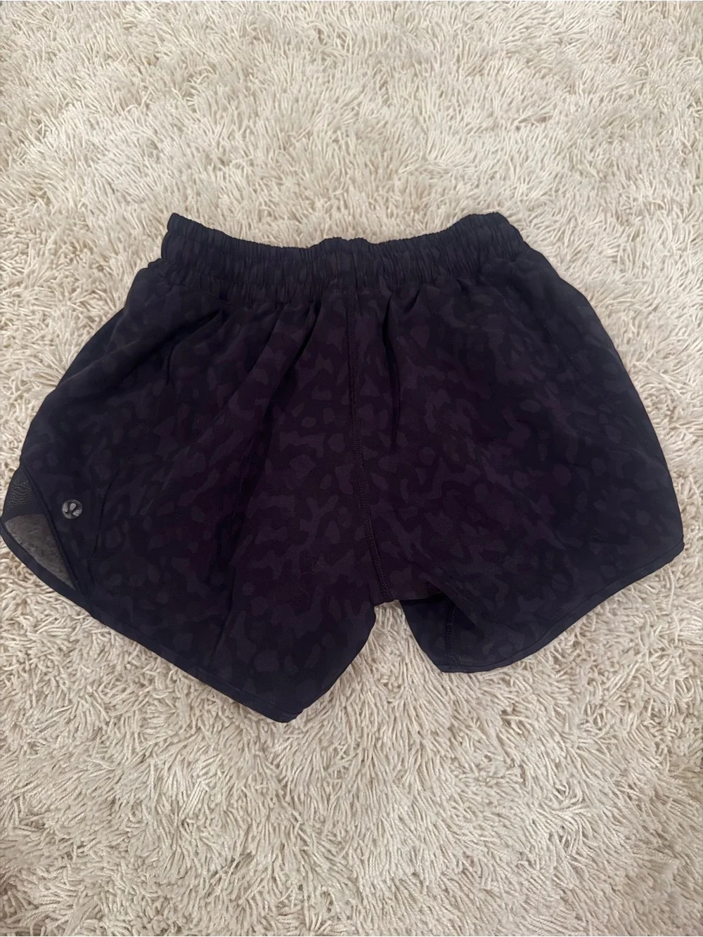 Lululemon Cheetah print shorts